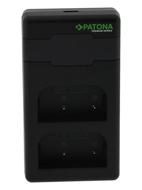 PATONA Premium Twin Performance PD akkumulátor töltő (for OLYMPUS BLX-1) (161713)