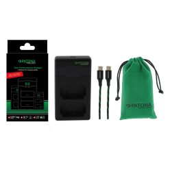   PATONA Premium Twin Performance PD akkumulátor töltő (for Sony NP-FZ100) (161858)