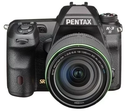 Pentax K-3 II váz + Pentax DA 18-135mm /3.5-5.6 WR kit (fekete)
