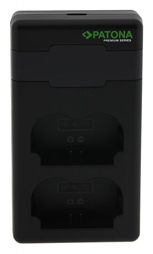 PATONA Premium Twin Performance PD akkumulátor töltő (for Fuji NP-W235) (161888)