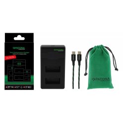   PATONA Premium Twin Performance PD akkumulátor töltő (for Canon LP-E17) (161939)