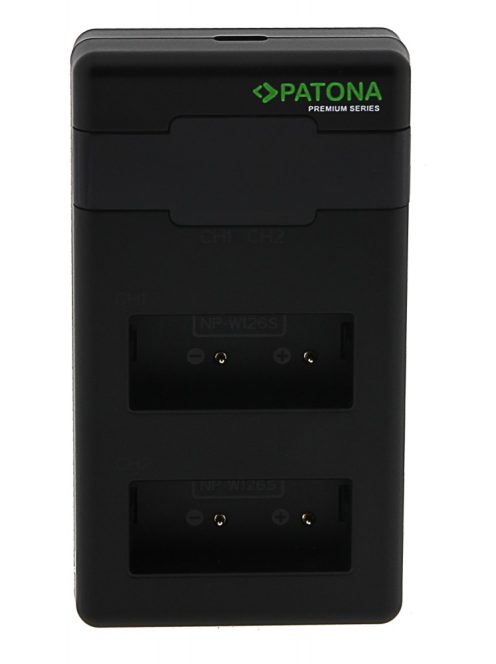 PATONA Premium Twin Performance PD akkumulátor töltő (for FUJI NP-W126) (161957)