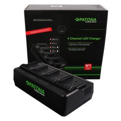   PATONA Premium 4-fold Charger (for Sony NP-F akkumulátor) (1692)