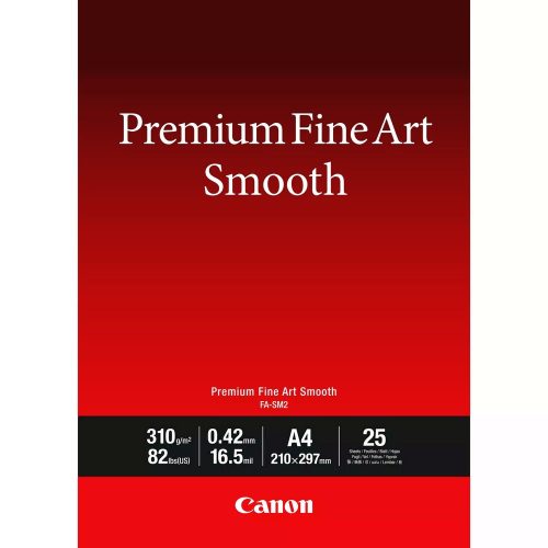 Canon FA-SM2 Premium Fine Art Smooth Paper (A4) (25 lap) (1711C011)