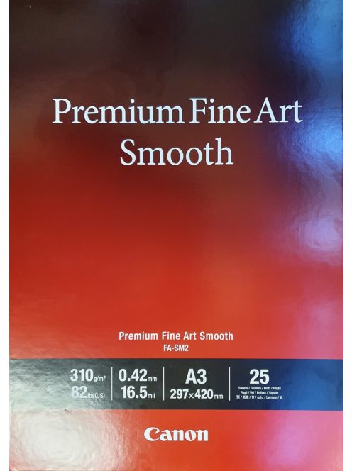 Canon FA-SM2 Premium Fine Art Smooth Paper (A3) (25 lap) (1711C013)