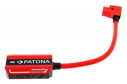 PATONA Premium PD100W Multifunctional D-Tap to USB-C Adapter for Mobile Power Supply (1717)