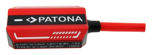 PATONA Premium PD100W Multifunctional D-Tap to USB-C Adapter for Mobile Power Supply (1717)