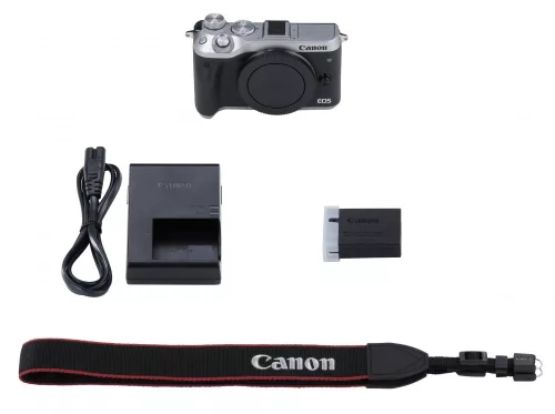 Canon EOS M6 váz - ezüst színű