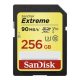 SanDisk SDXC Extreme memóriakártya - 256GB, 90MB/s, V30
