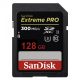 SanDisk Extreme Pro SDXC  128GB (UHS-II) U3 memóriakártya