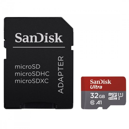 SanDisk  microSDHC Mobile Ultra memóriakártya + adapter, 98MB/s - 32GB