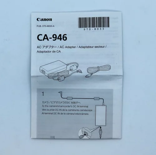 Canon CA-946 hálózati adapter (1764C003)