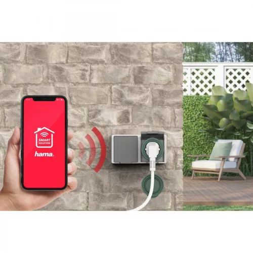 Hama OKOS WIFI KÜLTÉRI KONNEKTOR (2.300W/10A) (176570)
