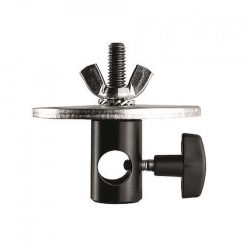   Manfrotto 16mm-es female adapter 3/8'' 80mm-es korong átmérővel