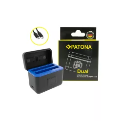   PATONA Dual Charging Box for Insta360 X4 Air CINSBAFA incl. USB-C cable (1797)