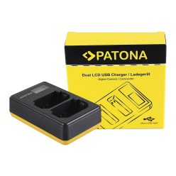 PATONA Dual LCD USB töltő (NP-FZ100) (181927)