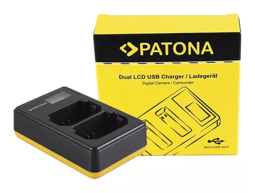 PATONA Dual LCD USB töltő (NP-FZ100) (181927)