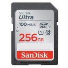 SanDisk Ultra® SDXC™ 256GB memóriakártya (UHS-I) (Class10) (100MB/s) (186471)