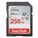 SanDisk Ultra® SDXC™ 256GB memóriakártya (UHS-I) (Class10) (100MB/s) (186471)