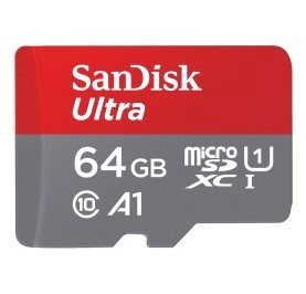 SanDisk Mobile Ultra® microSDXC™ 64GB memóriakártya + adapter (UHS-I) (120MB/s) (Class10) (A1) (186501)