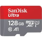 SanDisk Mobile Ultra® microSDXC™ 128GB memóriakártya + adapter (UHS-I) (120MB/s) (Class10) (A1) (186502)