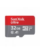 SanDisk Ultra® microSDXC™ 32GB memóriakártya + adapter (UHS-I) (120MB/s) (Class10) (A1) (186503)