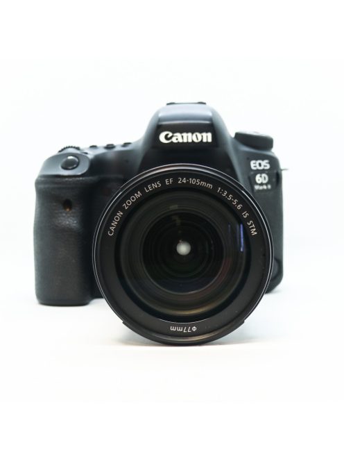 Canon EOS 6D mark II + EF 24-105/3.5-5.6 IS STM + BG-E21 markolat (HASZNÁLT - SECOND HAND)