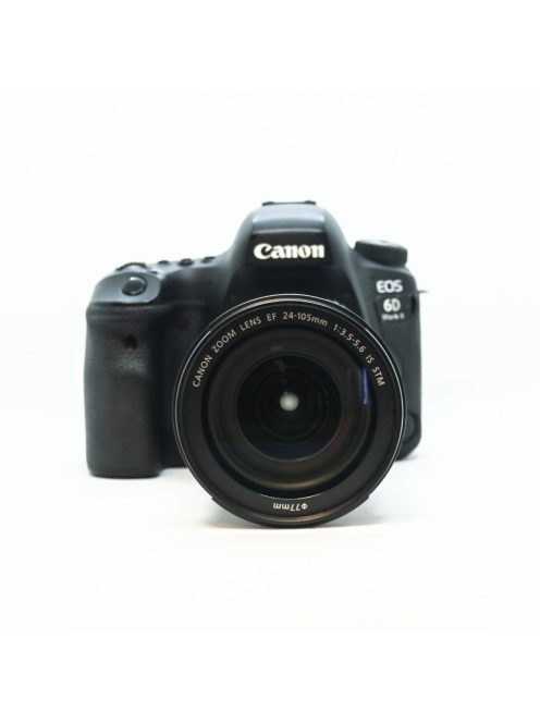 Canon EOS 6D mark II + EF 24-105/3.5-5.6 IS STM + BG-E21 markolat (HASZNÁLT - SECOND HAND)