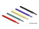 Delock 19076 színes öntapadós kábel szorító szett 15cm x 12cm (10db)