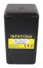 PATONA NP-F Turbo akkumulátor töltő (for Sony NP-F550, NP-F750, NP-F960, NP-F970)