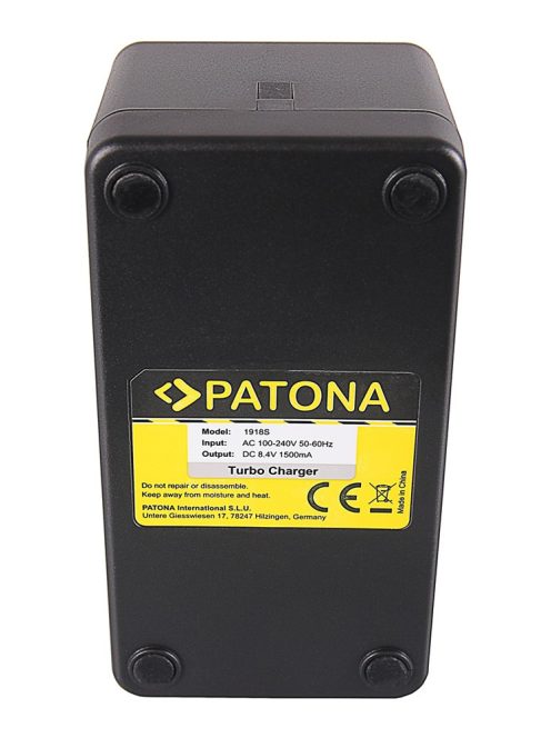 PATONA NP-F Turbo akkumulátor töltő (for Sony NP-F550, NP-F750, NP-F960, NP-F970)