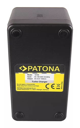 PATONA NP-F Turbo akkumulátor töltő (for Sony NP-F550, NP-F750, NP-F960, NP-F970)