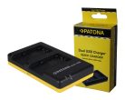 PATONA akkumulátor töltő (DUAL) (USB-C) (for Panasonic VBT190 + VBT380)