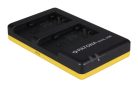 PATONA akkumulátor töltő (DUAL) (USB-C) (for Panasonic VBT190 + VBT380)