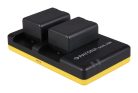 PATONA akkumulátor töltő (DUAL) (USB-C) (for Panasonic VBT190 + VBT380)