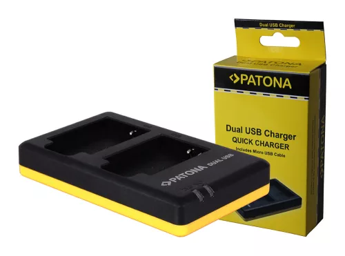 PATONA akkumulátor töltő (DUAL) (USB-C) (for Nikon EN-EL12)