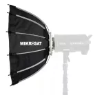 MIKROSAT 12click nyitható BeautyBox Softbox (65cm)