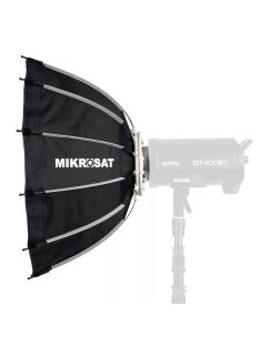 MIKROSAT 12click nyitható BeautyBox Softbox (65cm)