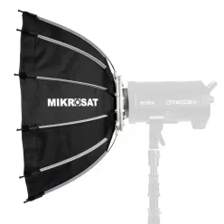 MIKROSAT 12click nyitható BeautyBox Softbox (65cm)