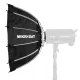 MIKROSAT 12click nyitható BeautyBox Softbox (65cm)