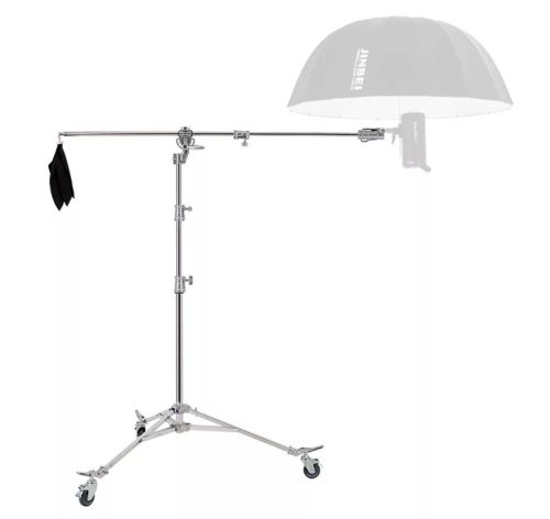 JINBEI 2in1 ACÉL LÁMPA ÁLLVÁNY (M-8) (530cm) (1.09.051306)