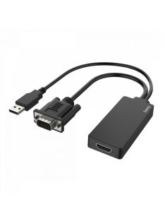 Hama VGA to HDMI adapter + USB (audió) (200342)