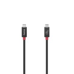   Hama USB kábel (USB-C // USB-C) (USB 4) (1M) (240W) (8K) (40Gbps) (200779)