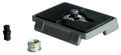 Manfrotto Quick Release Plate with 1/4'' Screw and Rubber Grip (200PL)