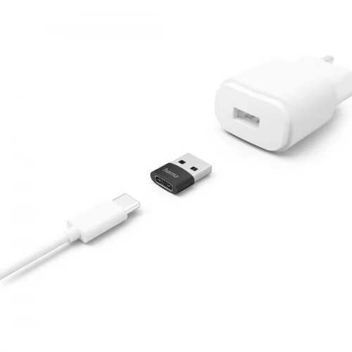 Hama adapter (USB-A dugó/ USB-C aljzat) (3db) (201532)