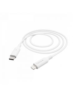   Hama adat és töltő kábel (USB-C / LIGHTNING) (1m) (white) (201598)