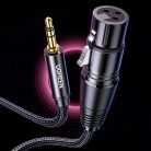 UGREEN AV182 XLR (anya) - Jack 3.5mm (apa) kábel (2m) (black) (20244)