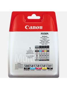   Canon PGI-580BK/CLI-581 5-in-1 tintapatron multipack (2078C006)