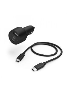 Hama USB-A és USB-C autós töltő (30W) (210522)