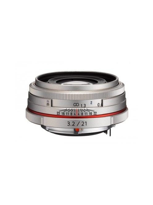 Pentax HD DA 21mm /3.2 AL Limited objektív - ezüst színű